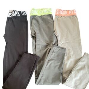 Gymshark Leggings - set of 3